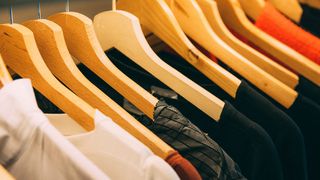 Self-isolation tips: Men’s clothes hanging on clothes hangers