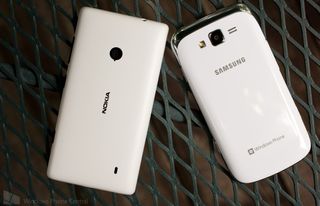 Nokia Lumia 521 and Samsung Focus 2