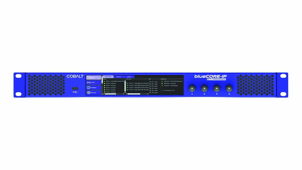 Cobalt Digital&rsquo;s blueCORE signal processor