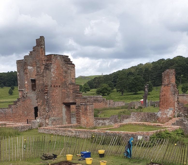 Bradgate House foundations