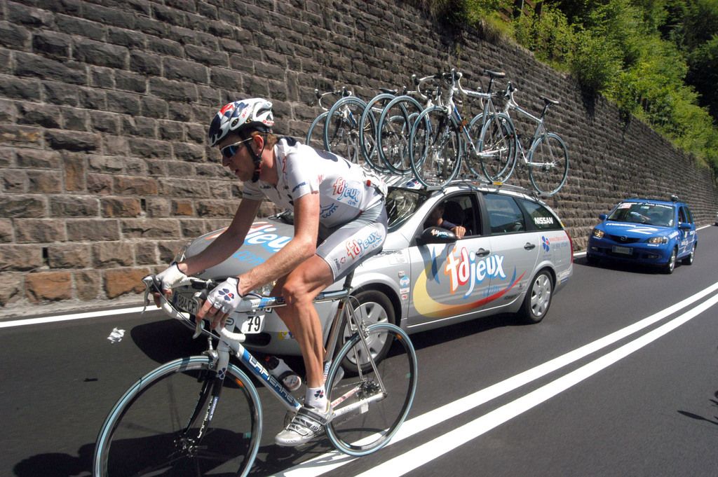 Bradley Wiggins and Baden Cooke were teammates on FDJ