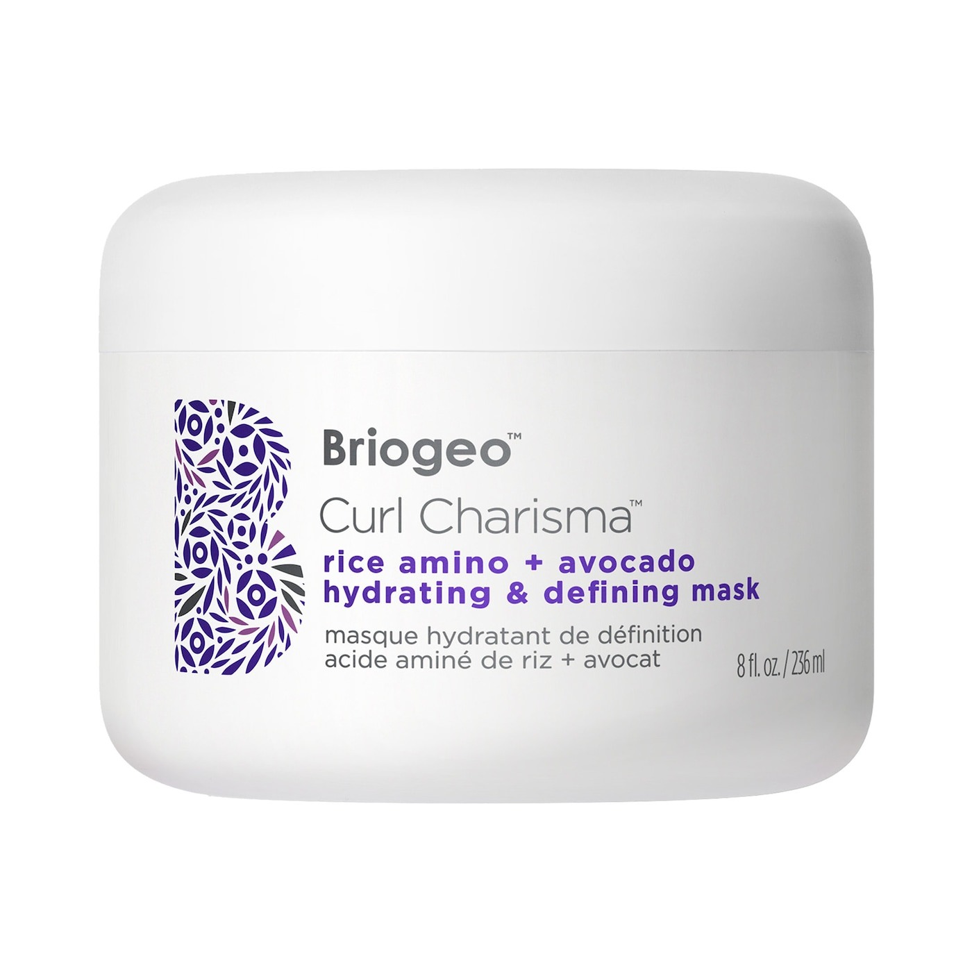 Briogeo Curl Charisma Rice Amino + Avocado Hydrating 
Defining Hair Mask