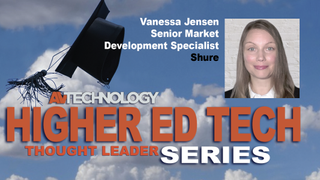 Vanessa Jensen, Senior Market Development Specialist at Shure