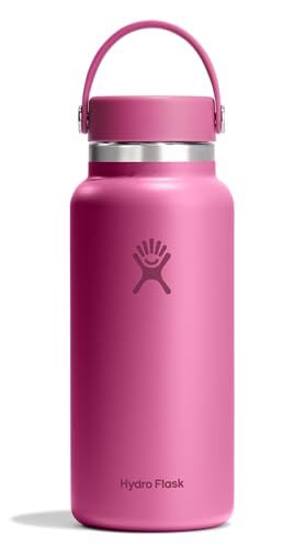 Water Bottle w/ Wide Mouth Flex Lid 32oz, Reef Pink