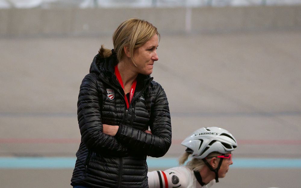 Endurance performance director Kristin Armstrong has been helping Sutton organise the camps