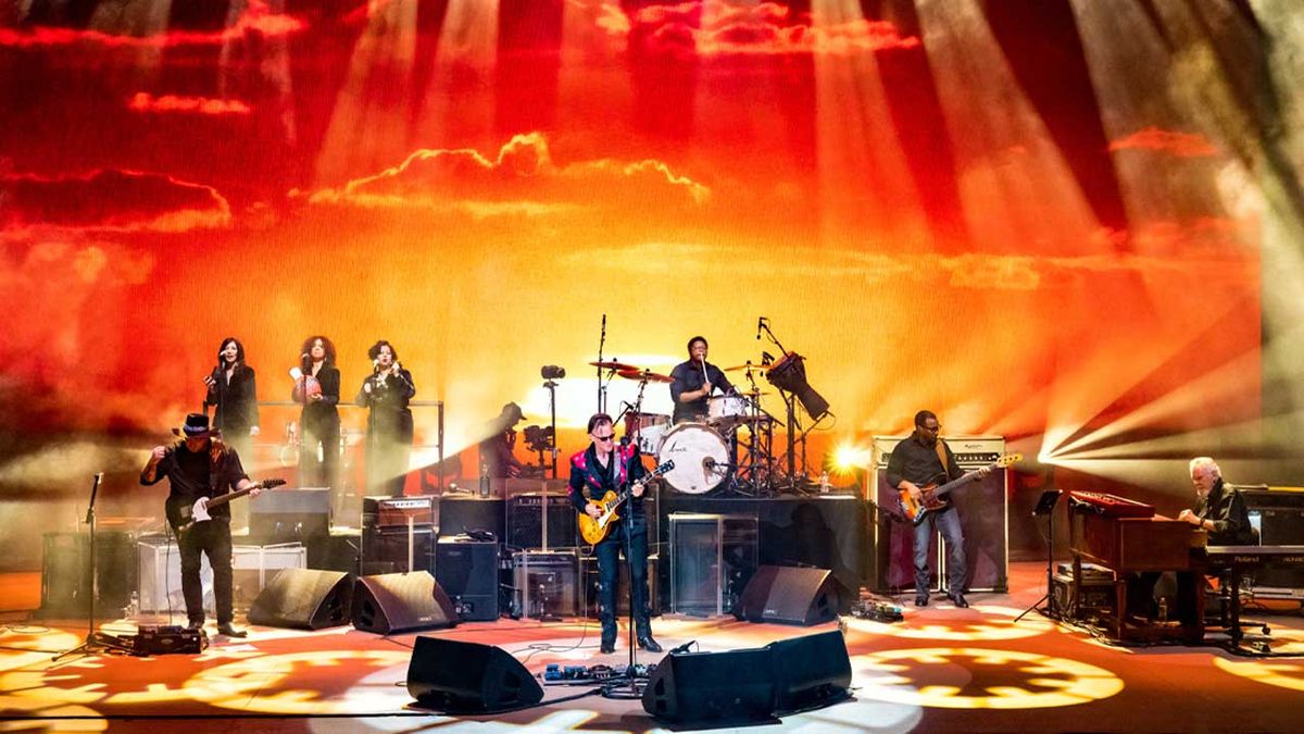 Joe Bonamassa and band onstage