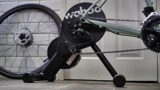 Image shows Kickr Core Hub One indoor trainer