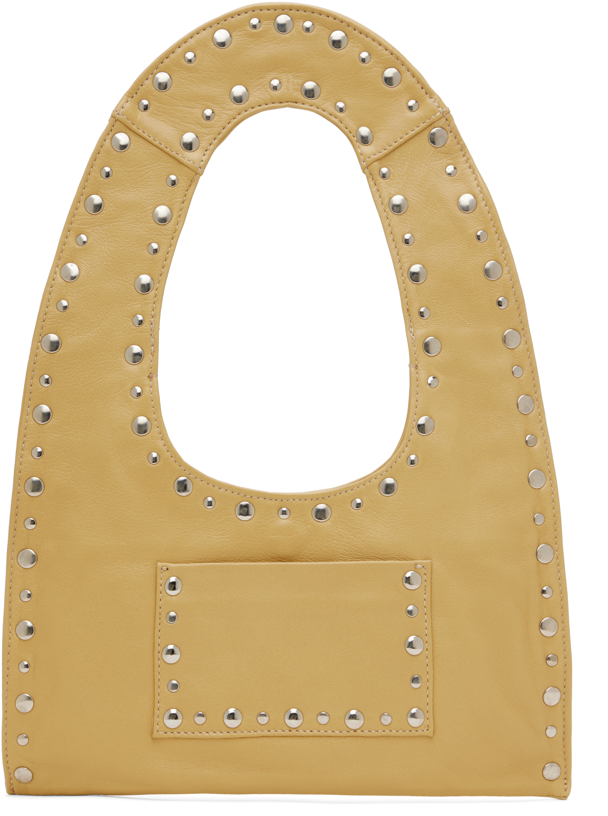 Beige Mini Flanca Bag