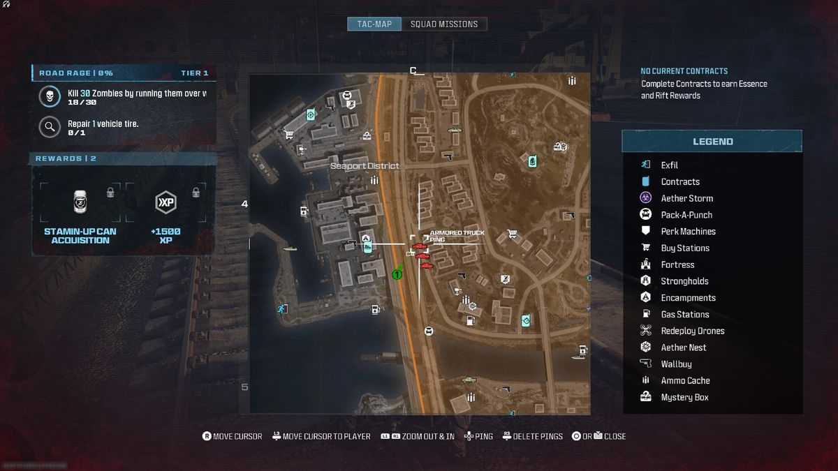Modern Warfare 3 Mercenary Convoy on the map