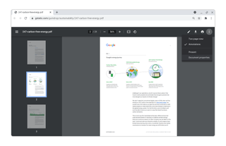 PDF feature in Chrome 90