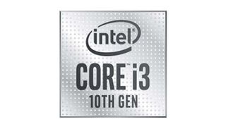 Intel Core i3-10300 against a white background