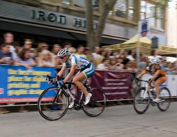 Erica Allar in full flight.