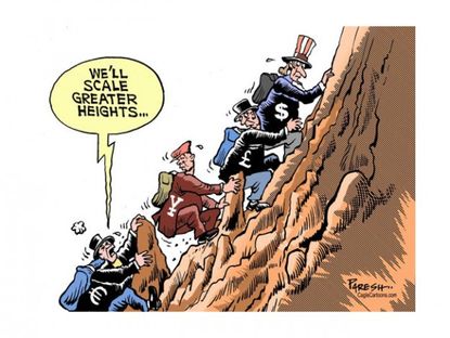 The EU's steep climb