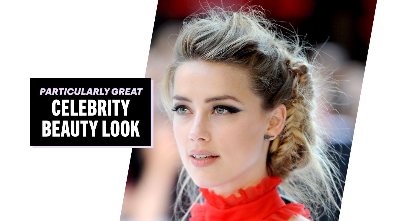 Amber Heard Magic Mike UK Premiere Braid | Marie Claire