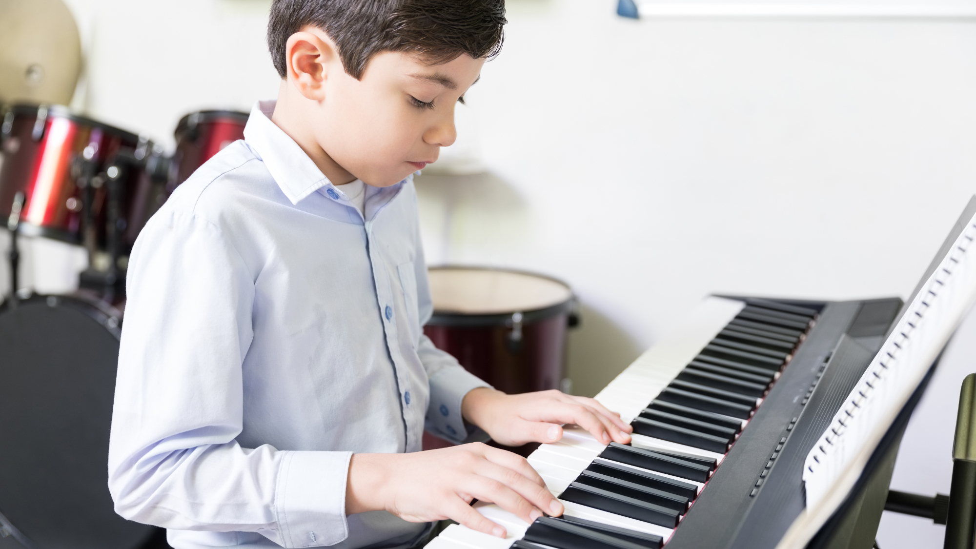 Electronic Keyboard The Learning Journey Touch & Learn 