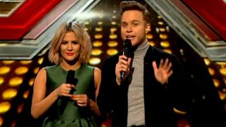 X Factor's Caroline Flack and Olly Murs