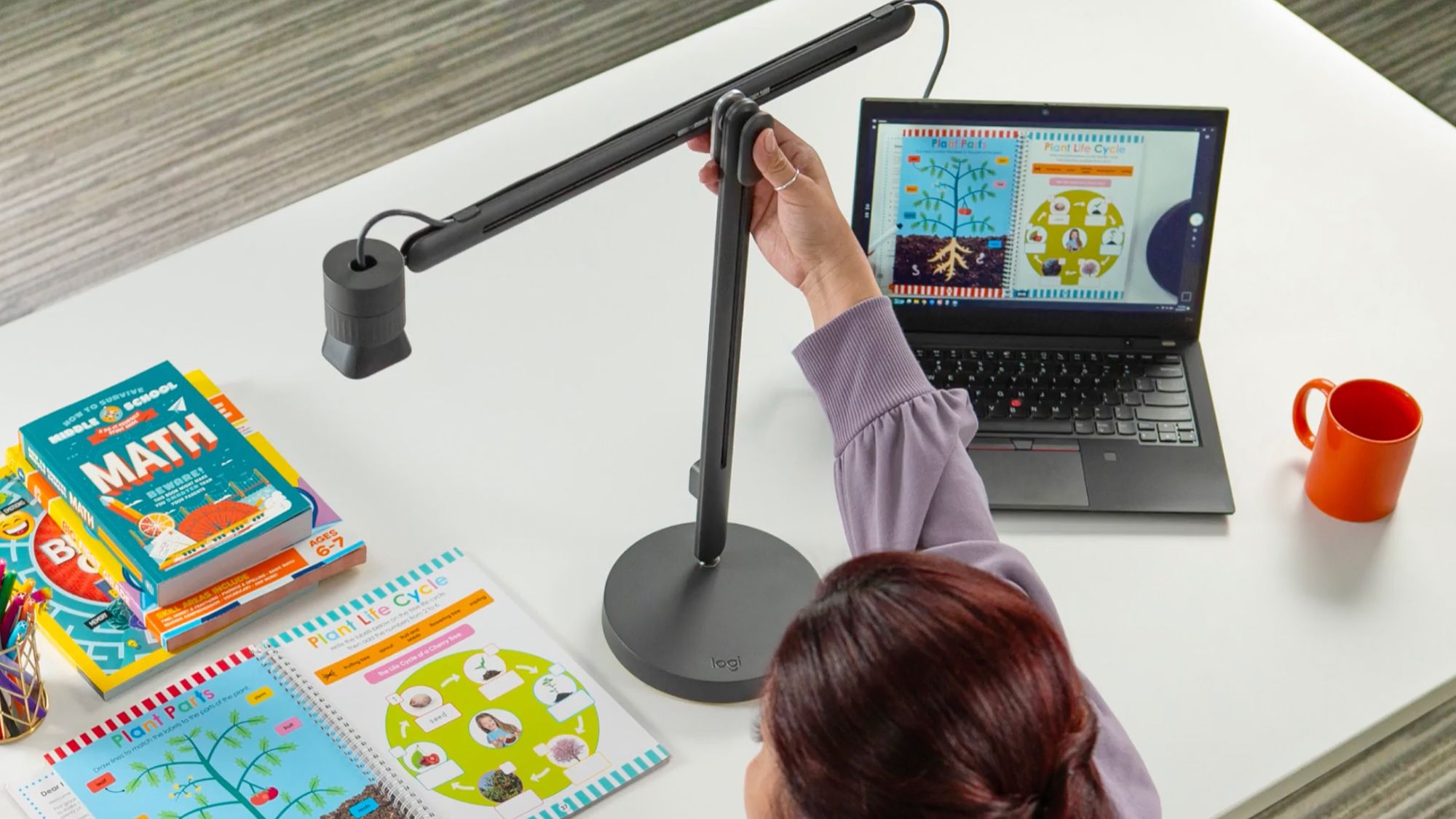 Document View Camera Logitech’s first document camera reaches places that other webcams can ...