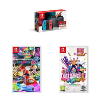 Nintendo Switch console, Mario Kart Deluxe 8 and Just Dance 2019 for £299.99 from Amazon