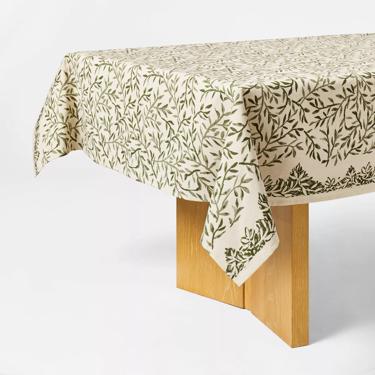 Green Leaf Tablecloth - Threshold™ Designed With Studio Mcgee