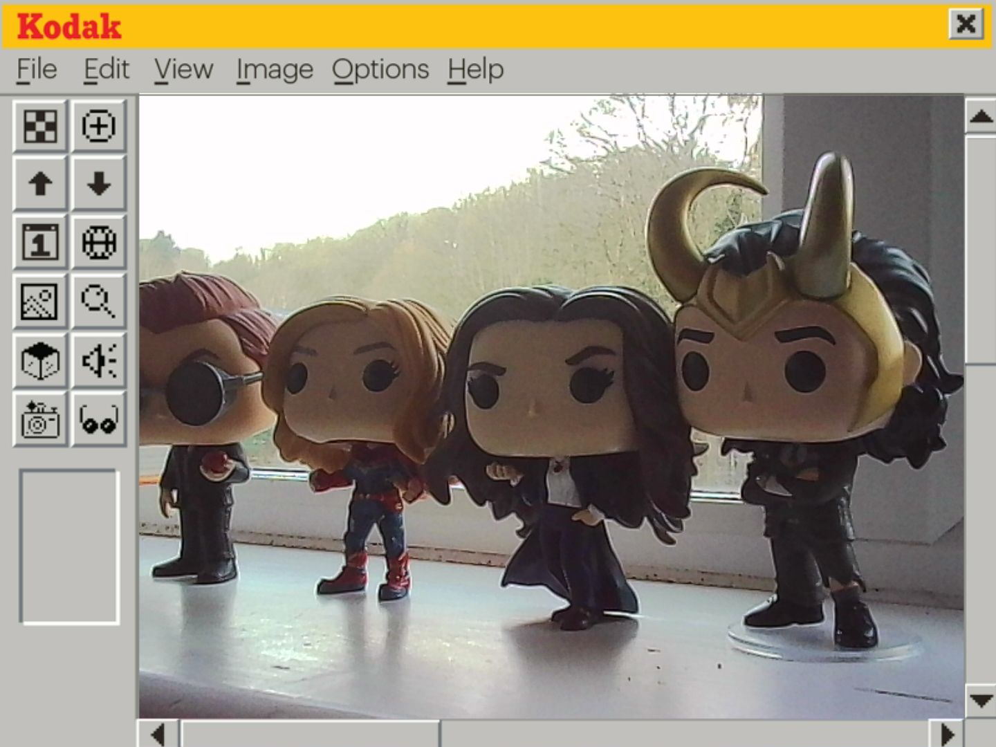 A photo taken on a Kodak Charmera keychain camera