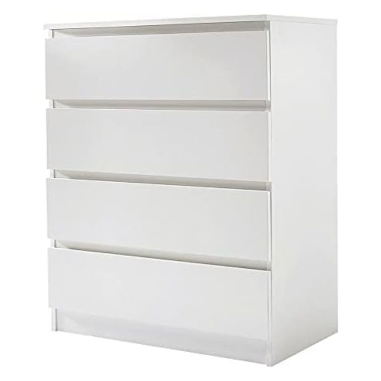 White chest of drawers