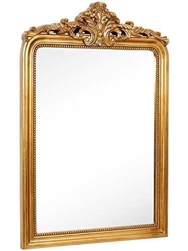 Hamilton Hills Gold Baroque Wall Mirror
