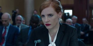 Jessica Chastain in Miss Sloane