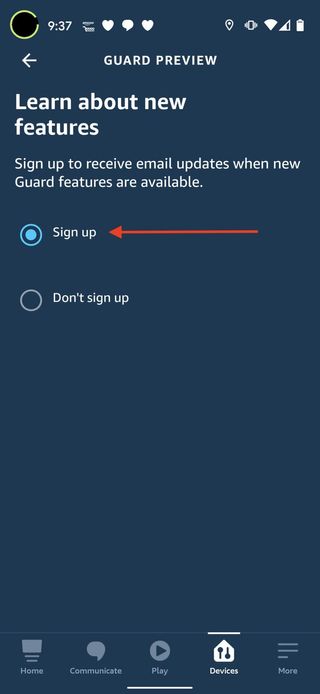 How to use Alexa Guard Step 113