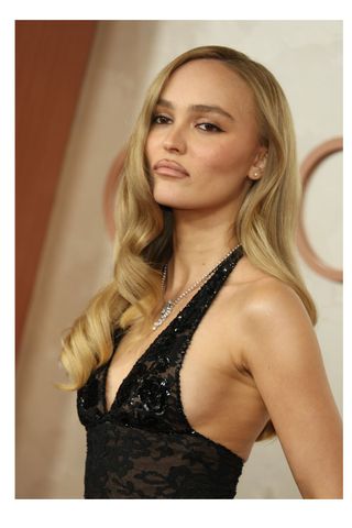 Lily-Rose Depp at the 2025 Oscars