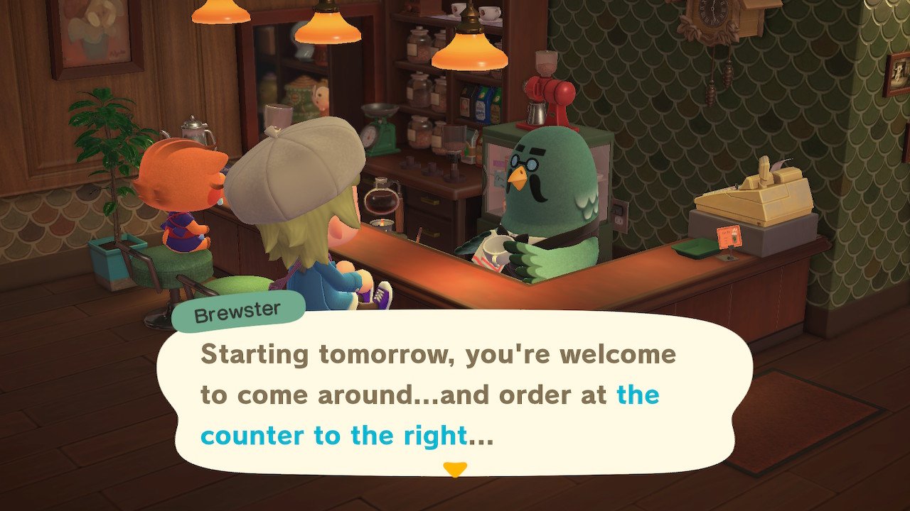 Animal Crossing New Horizons-Auftrag zum Mitnehmen