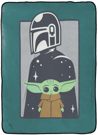 Star Wars The Mandalorian Baby Yoda Curious Child 62" x 90" Blanket was $31.00 now $25.00