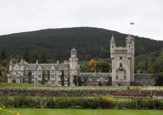 A general view of Balmoral Castle as Queen Elizabeth holds a private audience on September 20, 2017 in Aberdeen Scotland.