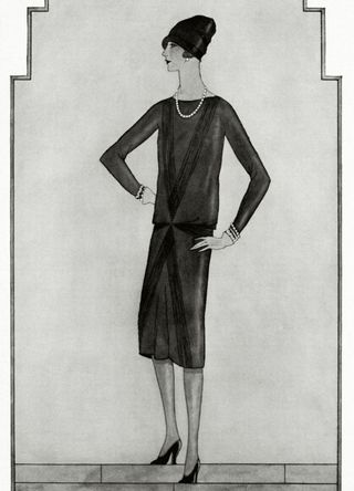 An illustration of Chanel's in Vogue, 1926