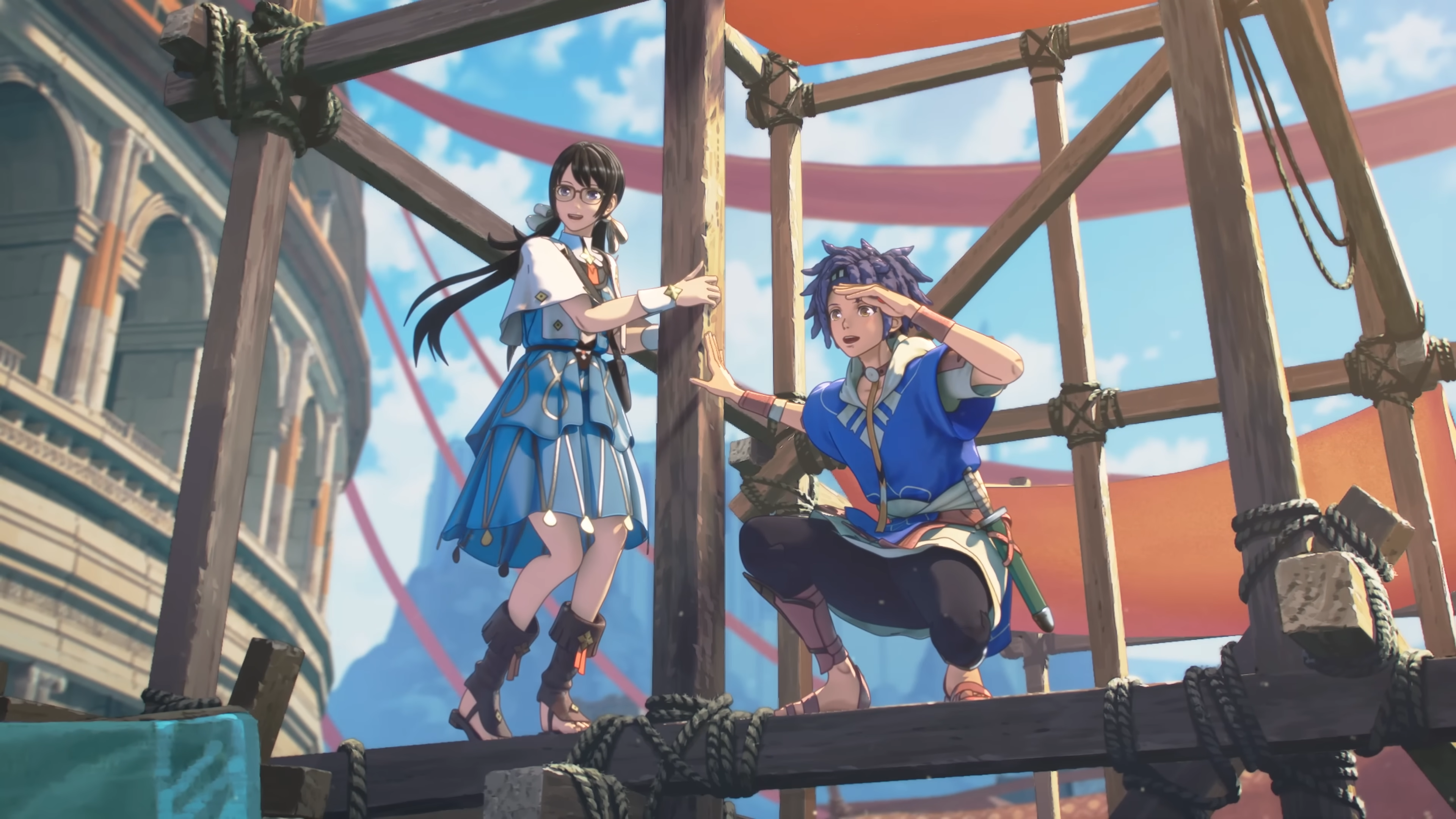 A screenshot from the Fire Emblem: Fortune&amp;rsquo;s Weave trailer.