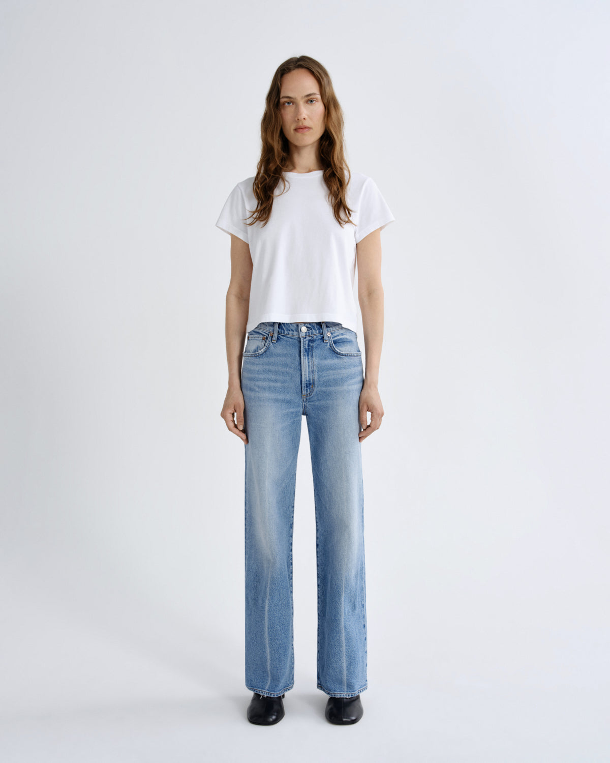 Harper Straight Jean (weightless Stretch) in Outlook - 23 / Outlook
