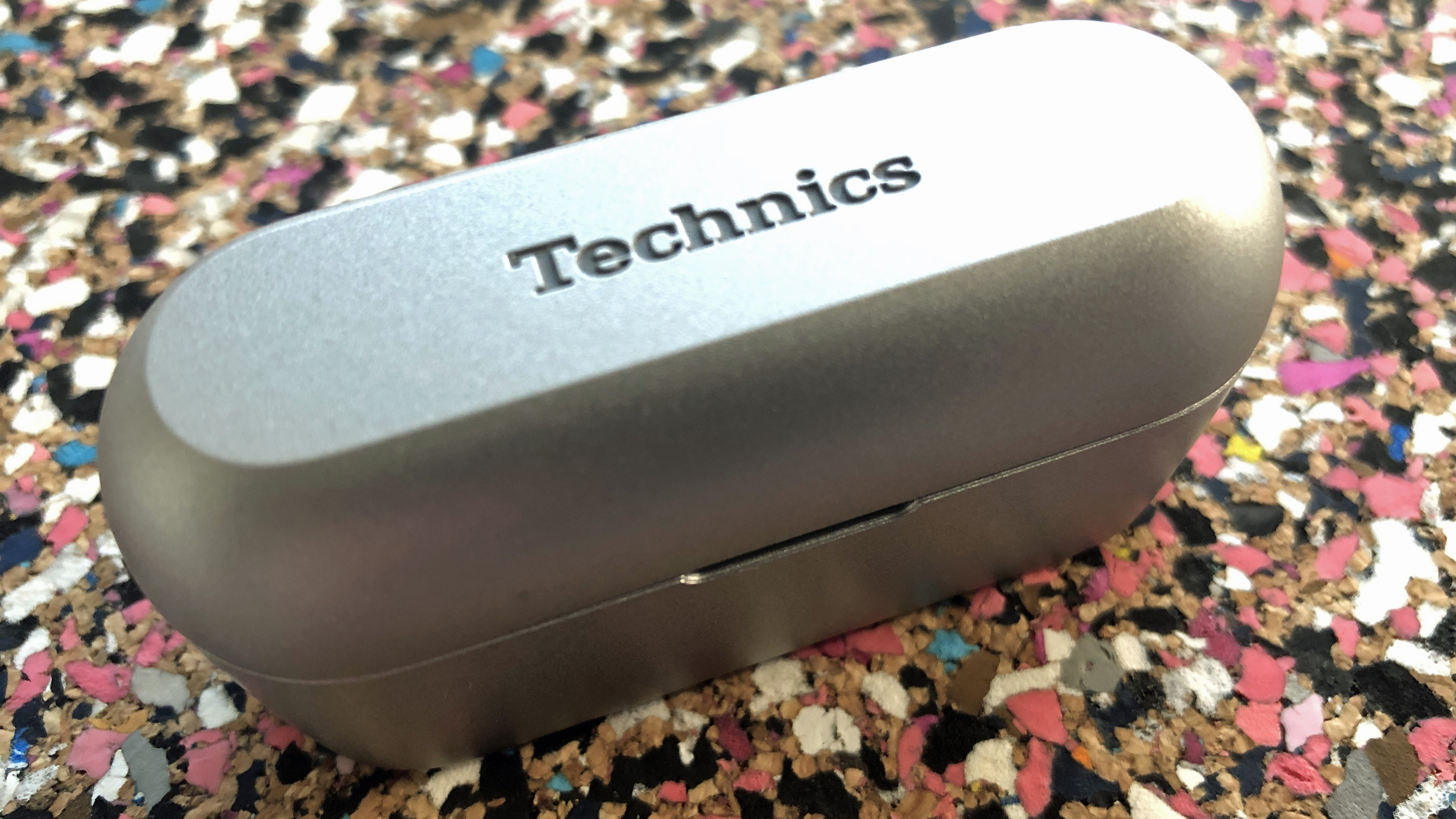 the charging case for the technics eah-az60 true wireless earbuds