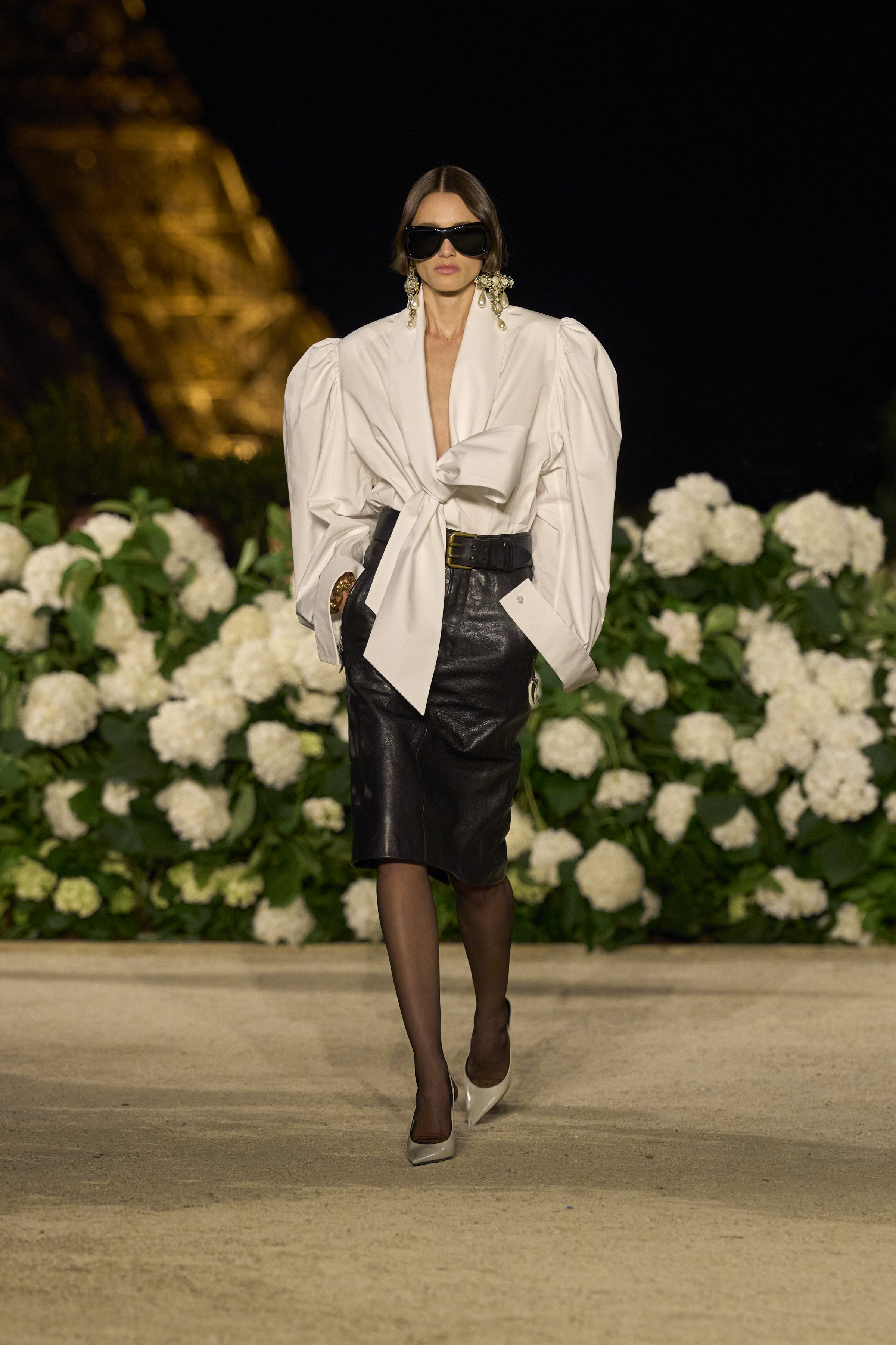 Saint Laurent spring/summer 2026 runway.