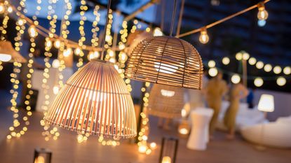 Newgarden stylish lighting in summertime