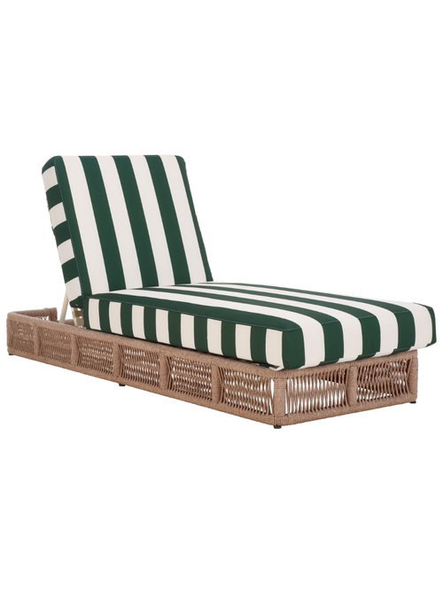 Safavieh Gillian Steel Outdoor Chaise Lounge