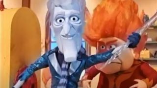 The Miser Brothers dancing
