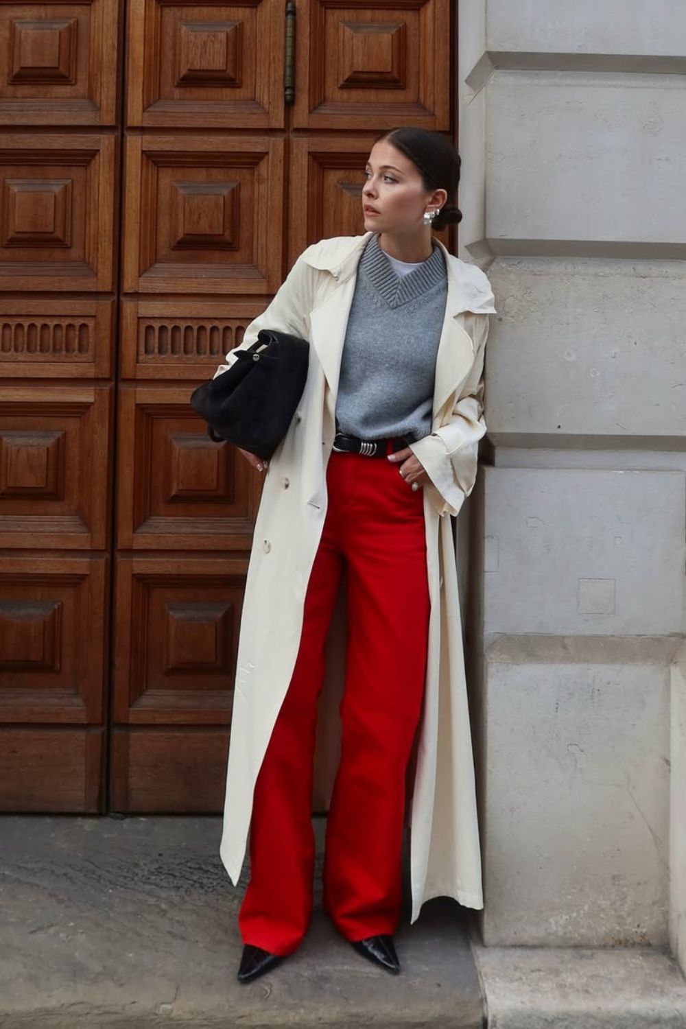 @thealiceedit Grey Jumper Outfits