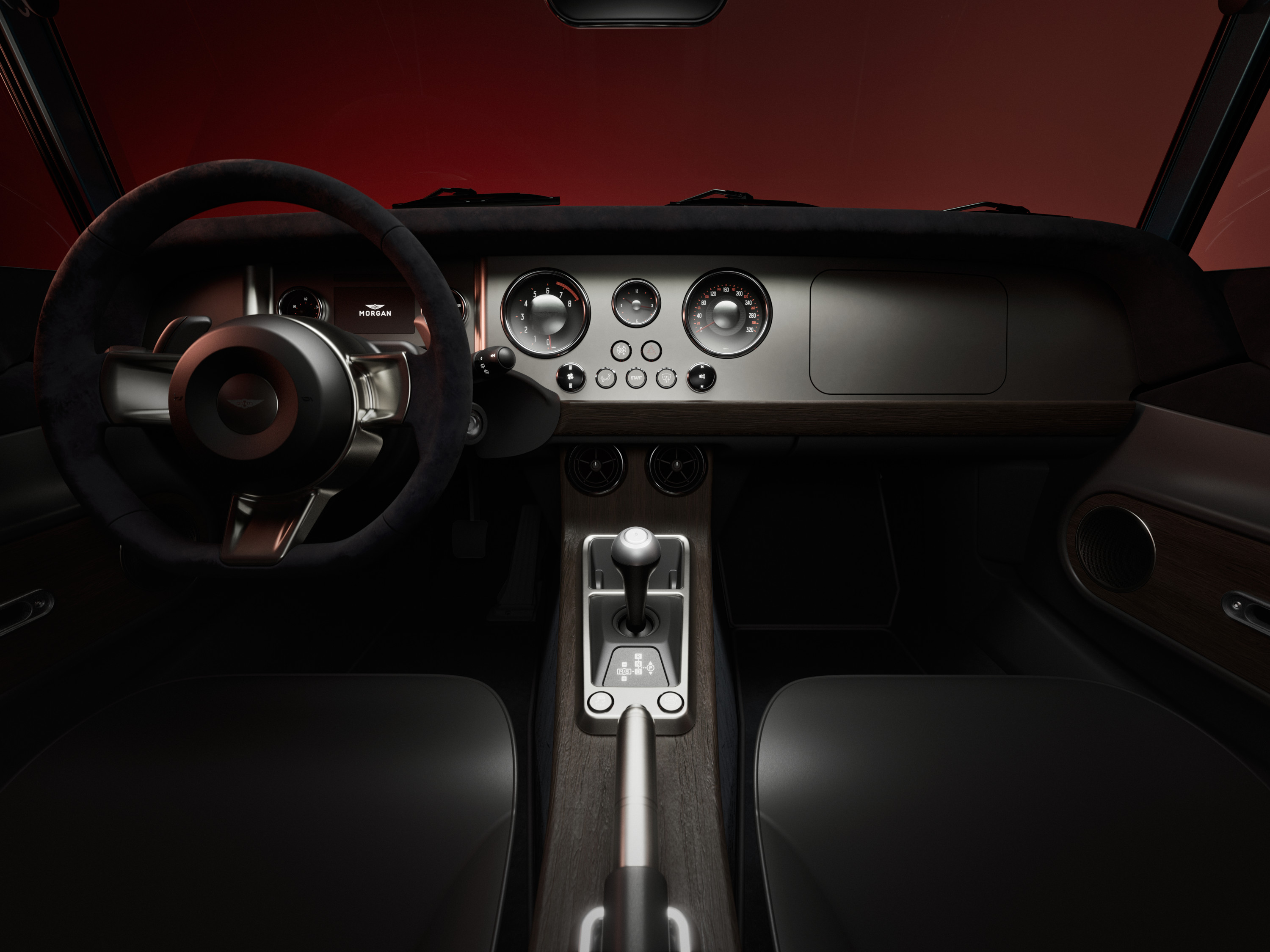 Morgan Supersport 400 dashboard