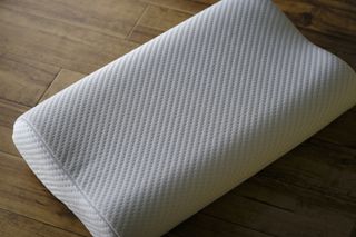 a memory foam pillow