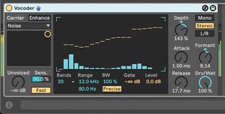 Ableton Live Vocoder