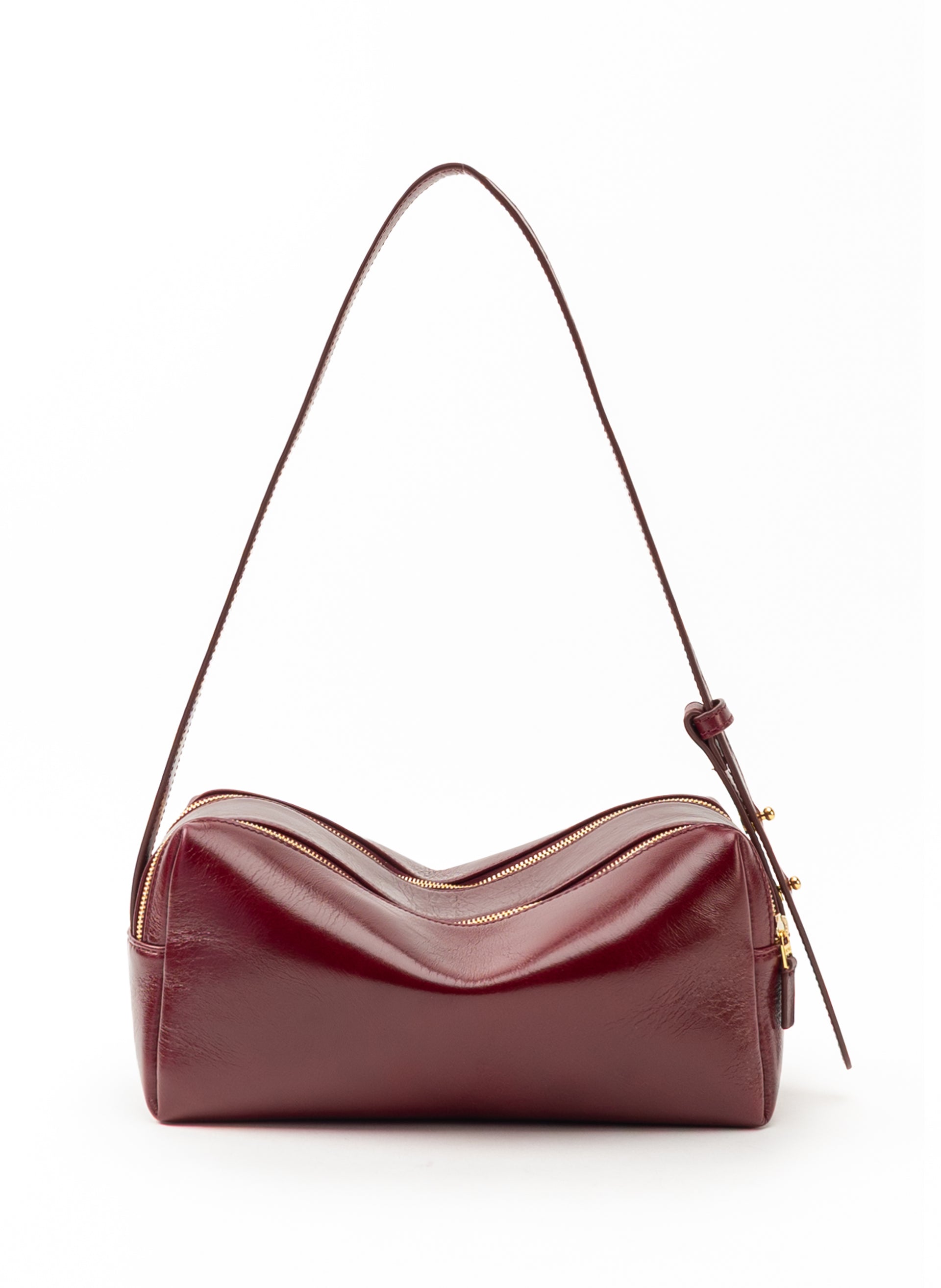 Trousse Vintage Leather Rubino