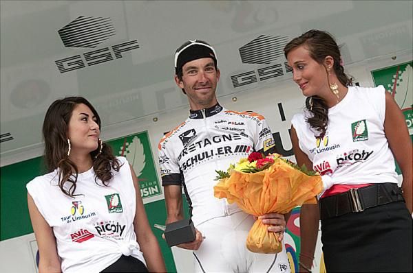 S&eacute;bastien Duret (Bretagne - Schuller on the podium