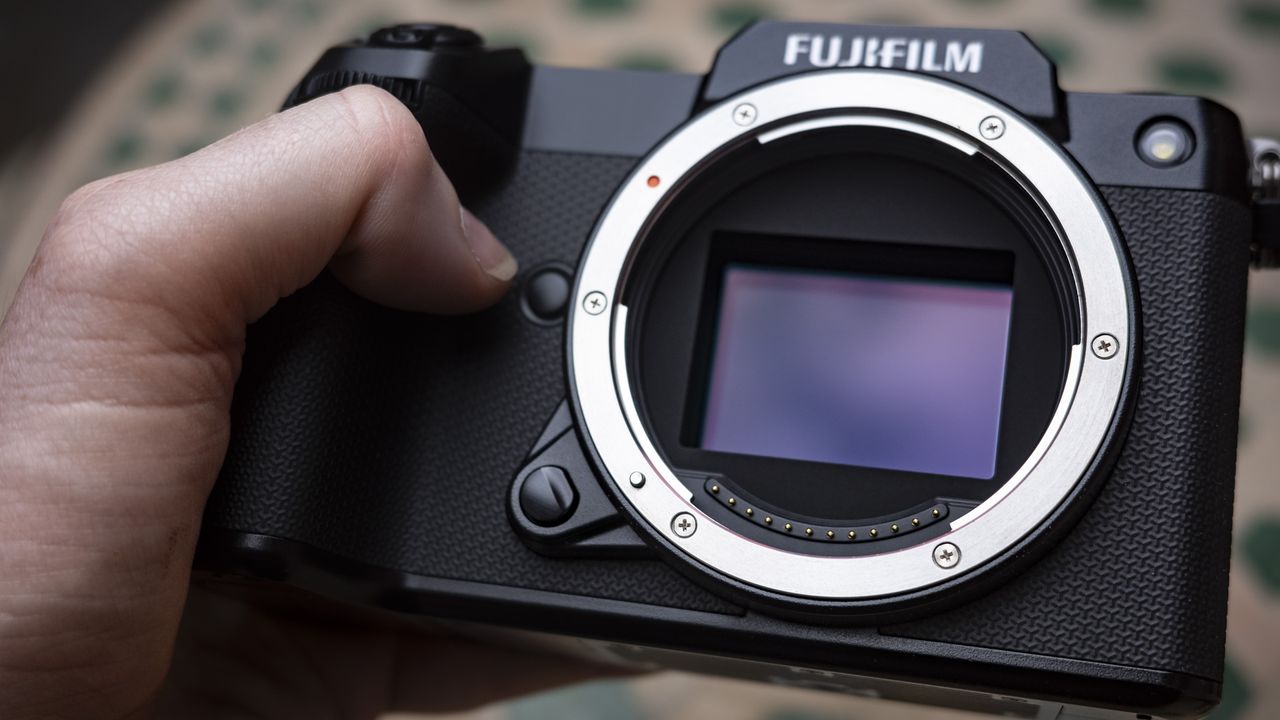 Fujifilm GFX100S II camera's sensor