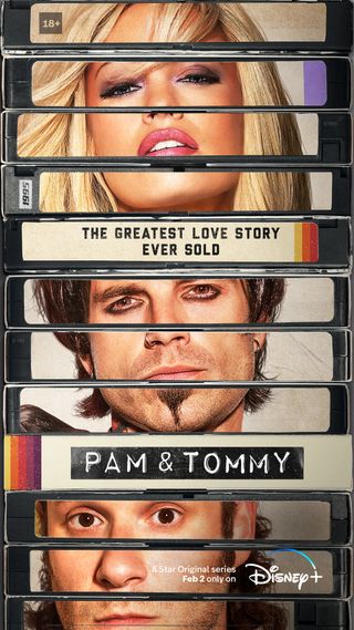 'Pam & Tommy' poster.