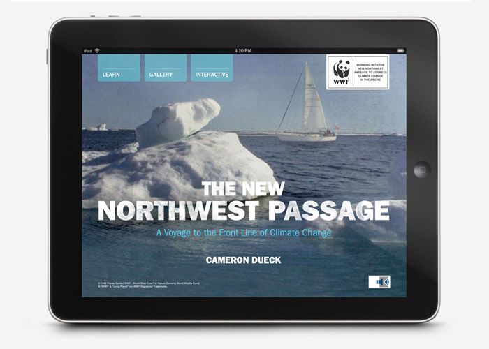 Northwest Passage iPad App screenshot