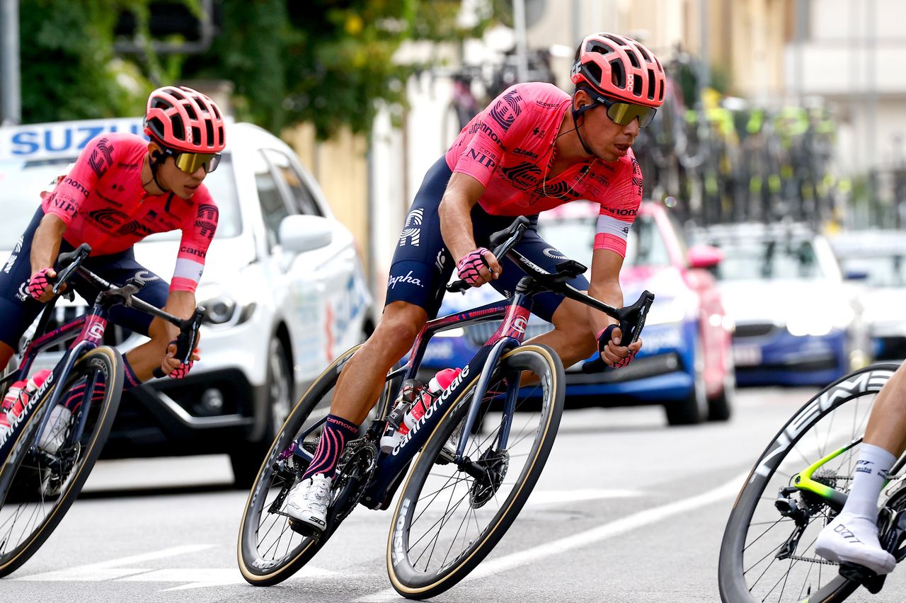 Giro della Toscana 2021 6th Edition Pontedera Pontedera 1915 km 15092021 Rigoberto Uran COL EF Education Nippo photo Luca BettiniBettiniPhoto2021